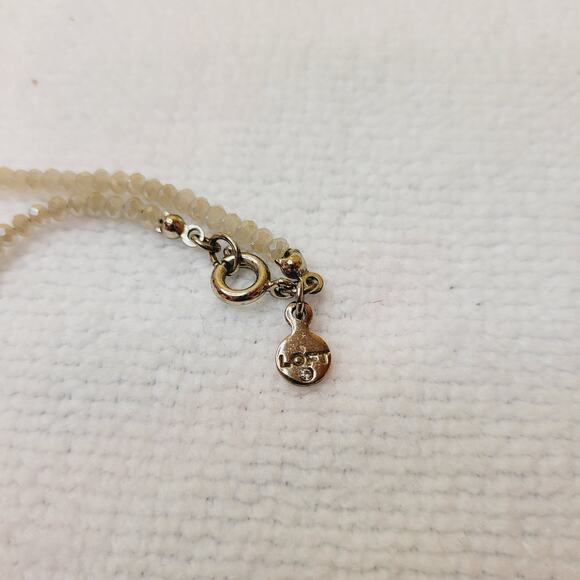 Loft long bead and stone necklace - Picture 7 of 7